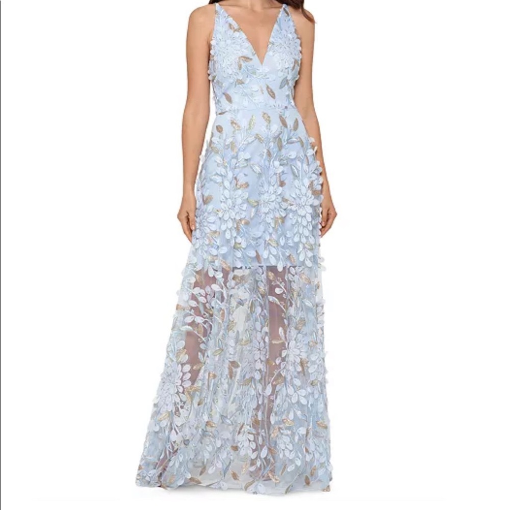 Light blue dress used once for a wedding